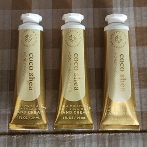 3x Bath & Body Works Wellness COCO SHEA HONEY 1 oz Mini/Travel Size Hand Creams